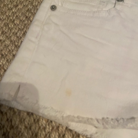 BCBGeneration White Jean Shorts - Picture 6 of 7